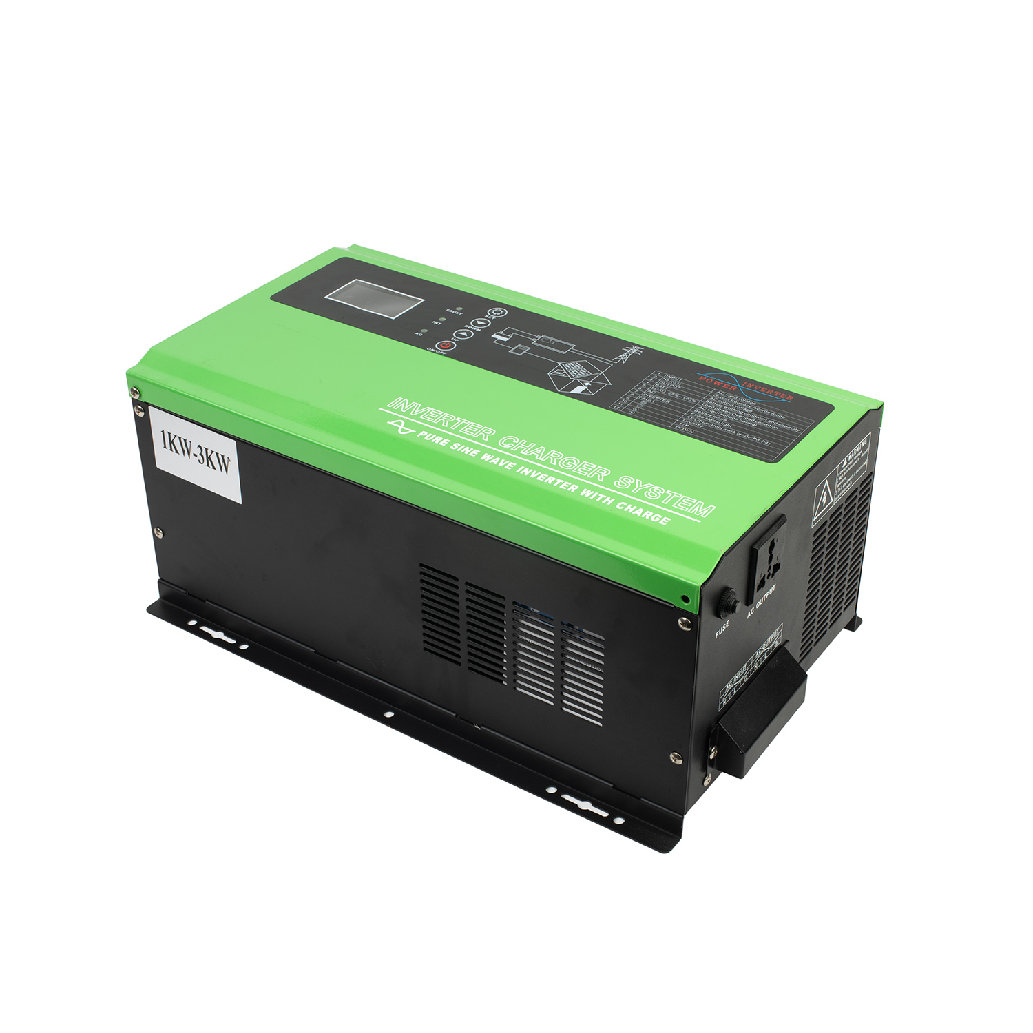 Off Grid Solar Inverter 48V 6000W - Zonne-energie Off-Grid Omvormer Zuivere Sinusgolf 24V