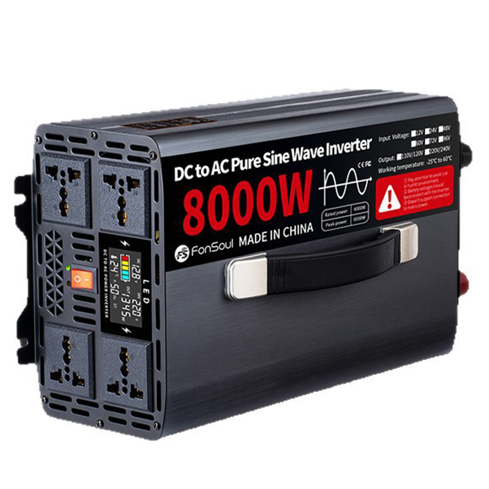 Pure Sine Wave Inverter 5000W 48V 220V - Draagbare zuivere sinusgolf off-grid omvormer 5000W