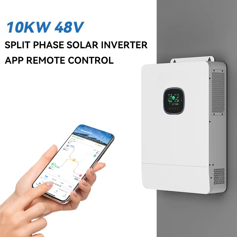 Split Phase Inverter 10Kw 110V 220V - 110V 220V Hybride Off Grid Omvormer