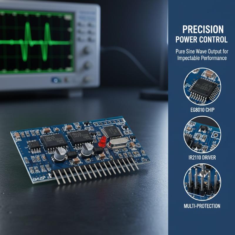 Egs002 Pure Sine Wave Inverter Driver Board - EGS002 Pure Sinusgolfomvormer Aangedreven Plaat EG8010