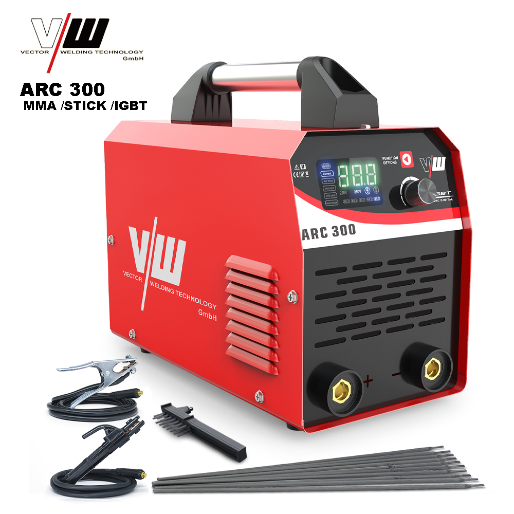 Inverter Welding Machine Igbt 300A - VECTOR 300A Handmatige Lasmachine MMA Stick