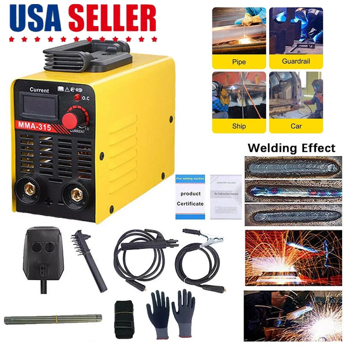 Inverter Welding Machine Igbt 300A - 110V 300A Mini IGBT booglasapparaat, draagbare