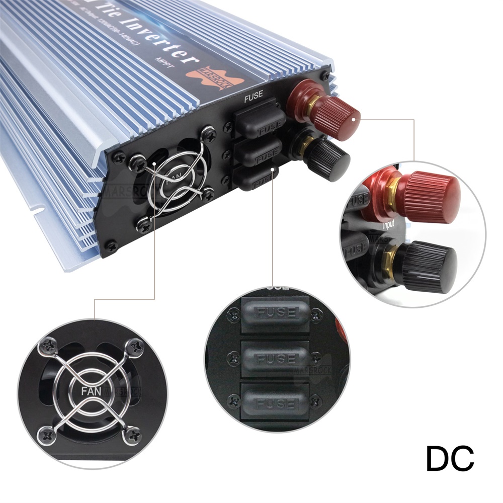 Micro Inverter 1400W Solar Grid Tie - 1000-1400W Grid Tie Micro Solar Inverter