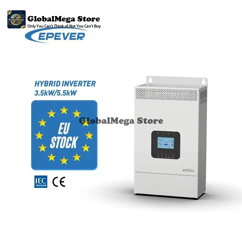 Hybrid Solar Inverter 5.5Kw Mppt 48V - 2026 Nieuwste Off-Grid Solar Hybride Omvormer