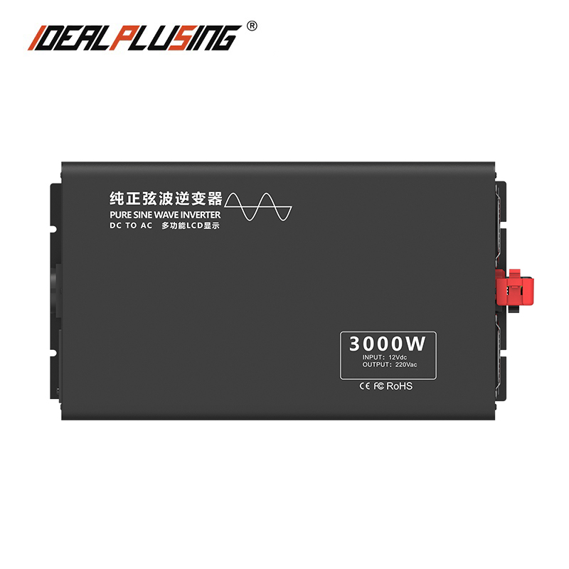 Inverter Pure Sine Wave 60Hz 120V 3000W - Real Power Dc Naar Ac 12V