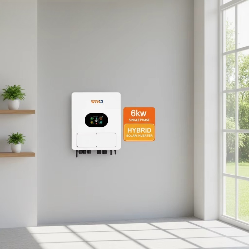 Off Grid Solar Inverter 48V 6000W - IP65 48V 6KW Hybride Solar Inverter