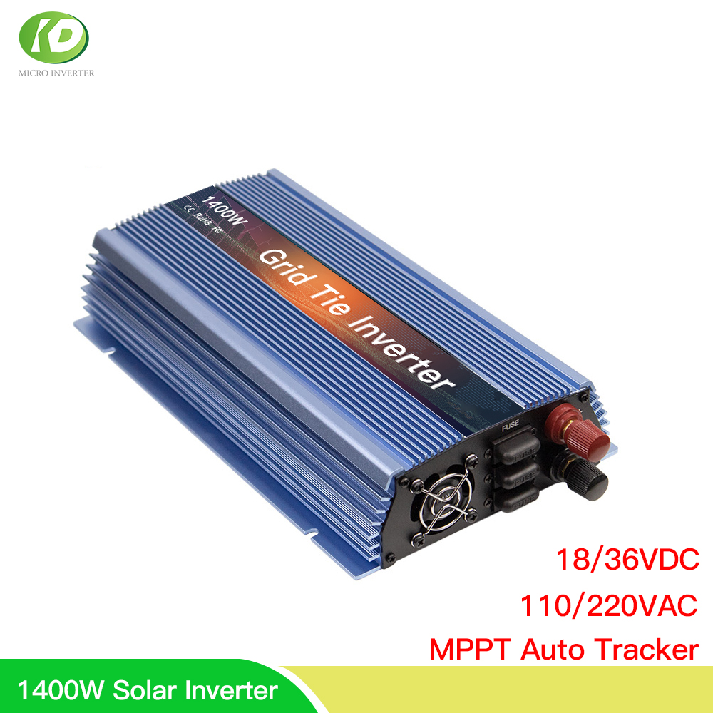 Micro Inverter 1400W Solar Grid Tie - 18V 24V 36V 1400W Solar Op