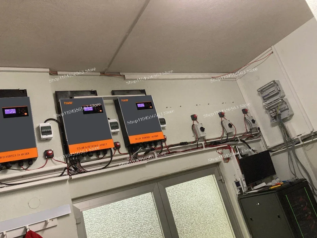 5,5 kW 3-fase hybride zonne-om - Hybrid Solar Inverter 5.5Kw Mppt 48V recensie en prijs