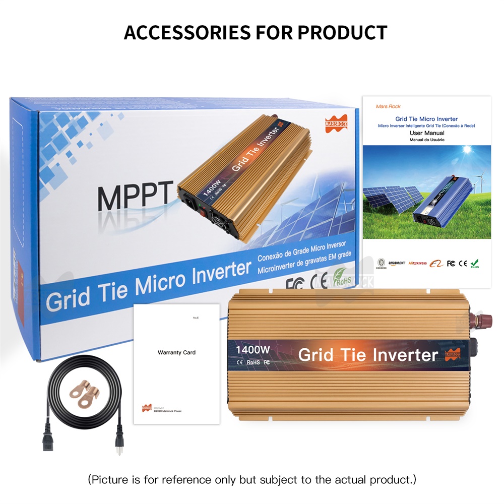 1000-1400W Grid Tie Micro Sola - Micro Inverter 1400W Solar Grid Tie recensie en prijs