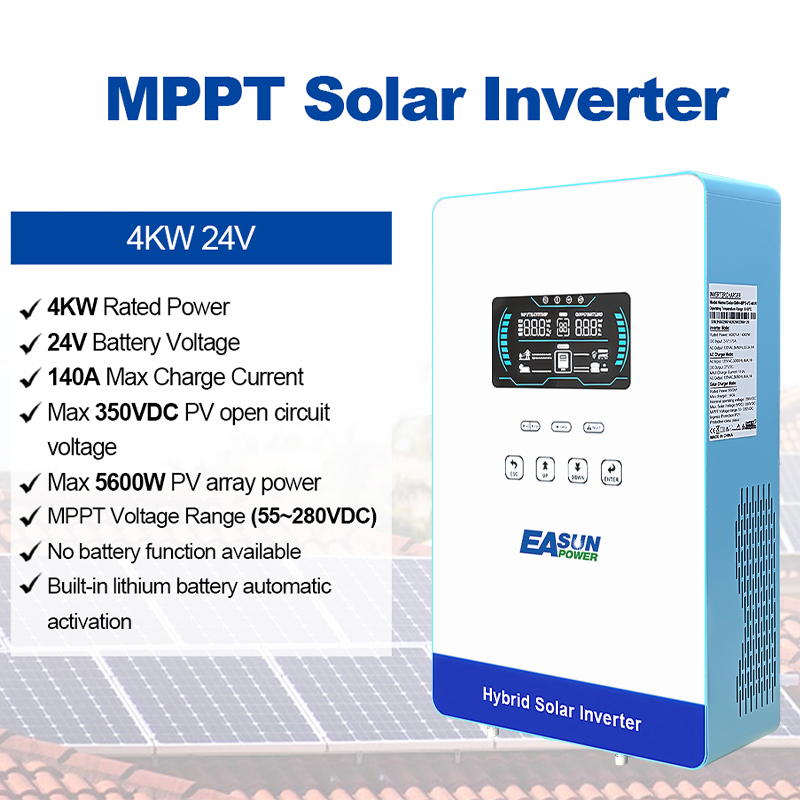 EASUN POWER 4000W 24V Off Grid - Grid Tie Inverter Limiter 2000W recensie en prijs