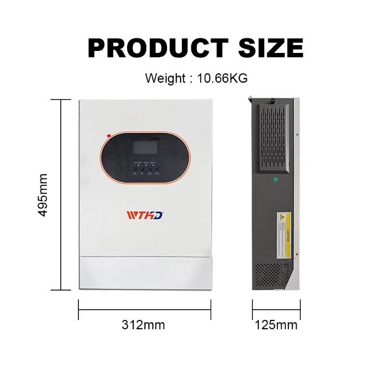 6,2 kW Enkelfasige Off-Grid Hy - Off Grid Solar Inverter 48V 6000W recensie en prijs