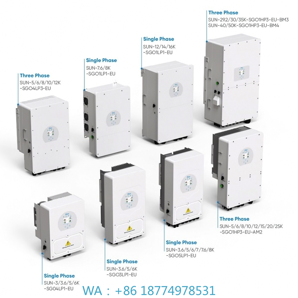 3-fasen hybride zonne-omvormer - Mppt Hybrid Inverter 48V 8Kw 3 Phase recensie en prijs