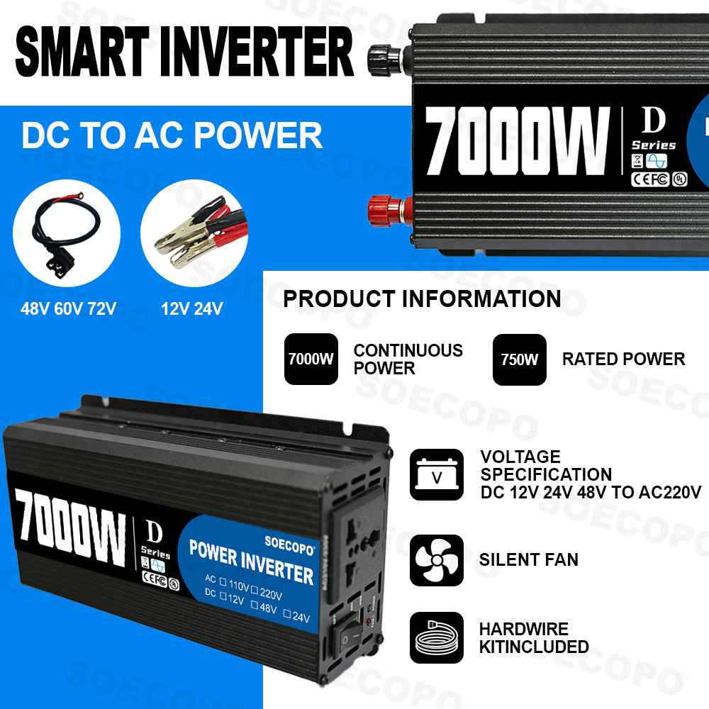 Auto-omvormer 6000W-10000W DC  - Off Grid Solar Inverter 48V 6000W recensie en prijs