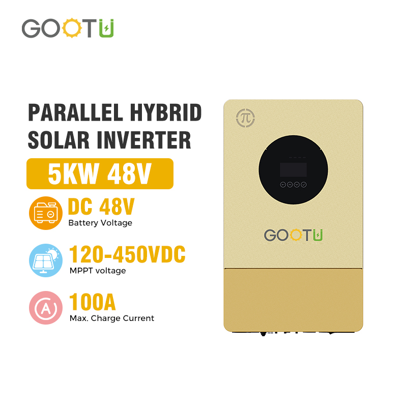 Gootu Nieuwe 48V Hybride Solar - Parallel Solar Inverter 48V 5000W Mppt recensie en prijs