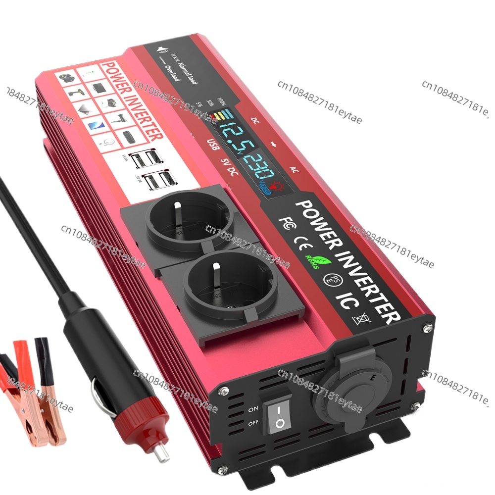 12V naar 220V 4000W piekvermog - Power Inverter 12V 220V 4000W Continuous recensie en prijs