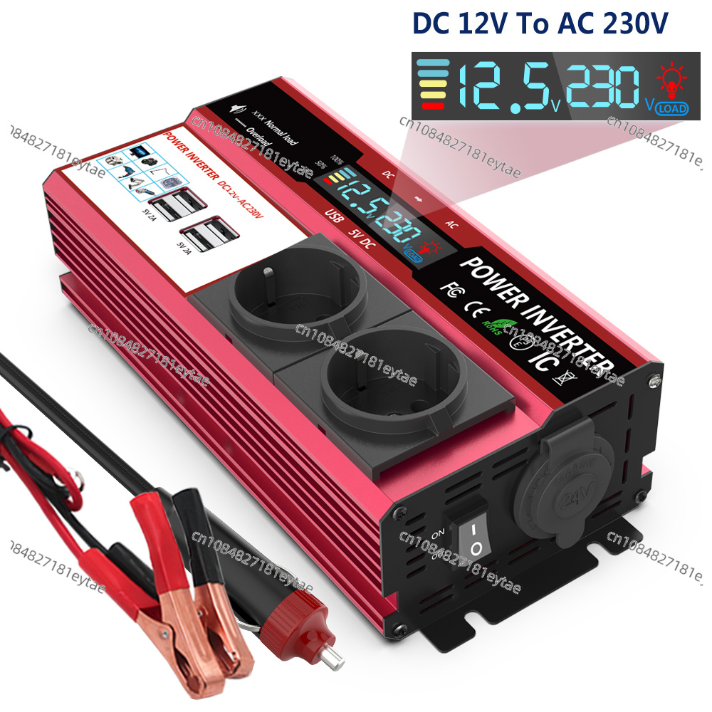 12V naar 220V 4000W piekvermog - Power Inverter 12V 220V 4000W Continuous recensie en prijs