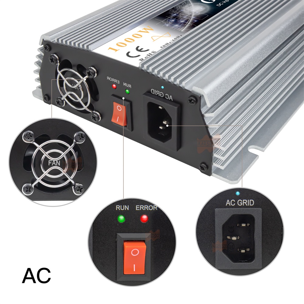 1000W 1300W 1400W Grid Tie Mic - Micro Inverter 1400W Solar Grid Tie recensie en prijs