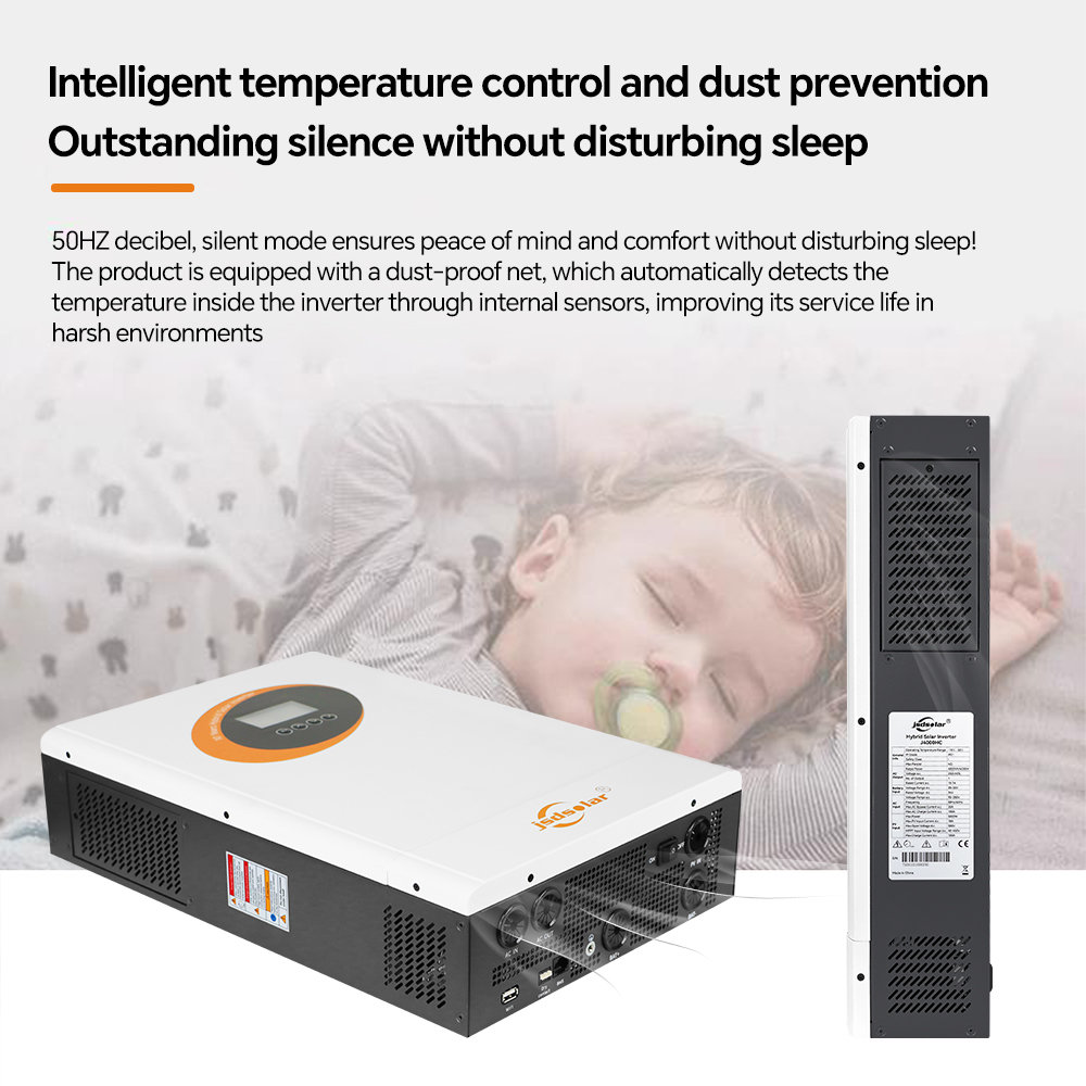 JSDSolar 4KW 6.5KW Hybride Sol - Hybrid Solar Inverter 5.5Kw Mppt 48V recensie en prijs