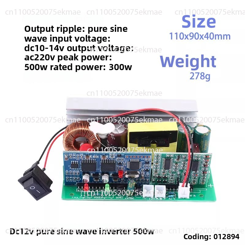 500 W/1000 W Zuivere Sinus Omv - Pure Sine Wave Inverter Board 24V 48V recensie en prijs