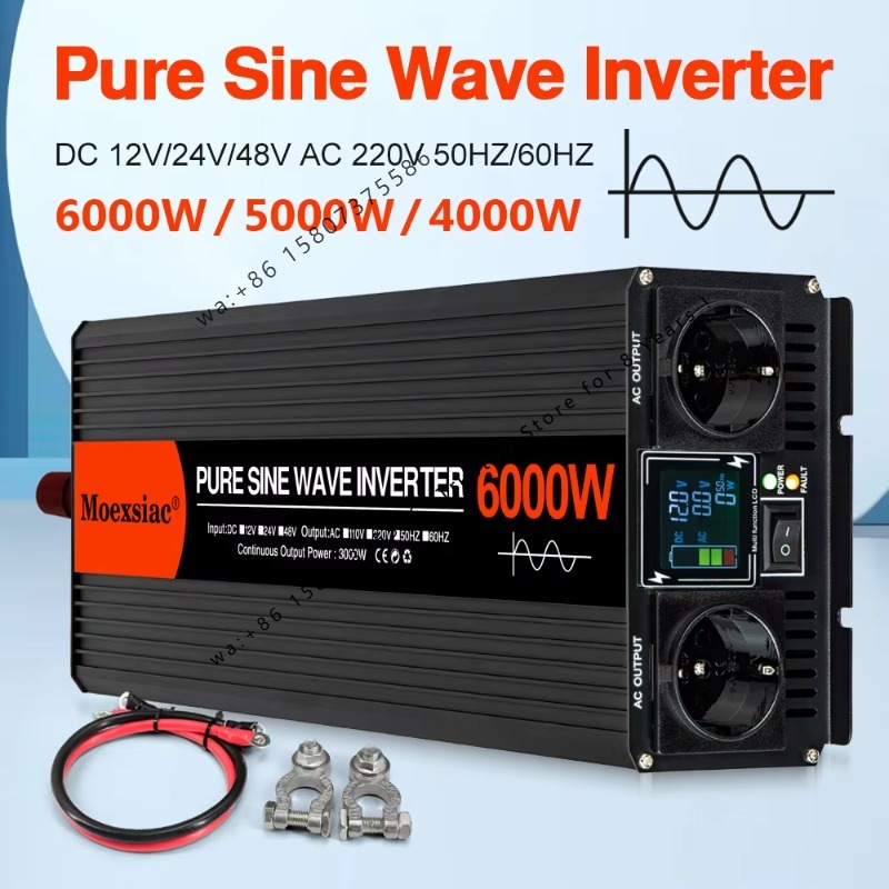 Moexsiac Zuivere Sinusgolf Sol - Pure Sine Wave Inverter 5000W 48V 220V recensie en prijs