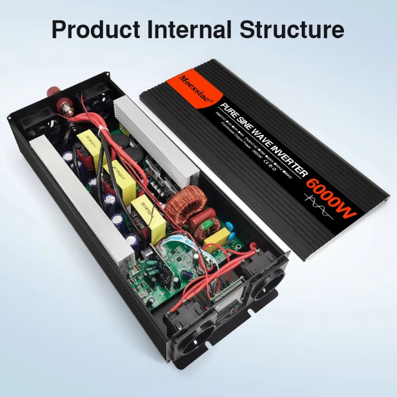 Moexsiac Zuivere Sinusgolf Sol - Pure Sine Wave Inverter 5000W 48V 220V recensie en prijs