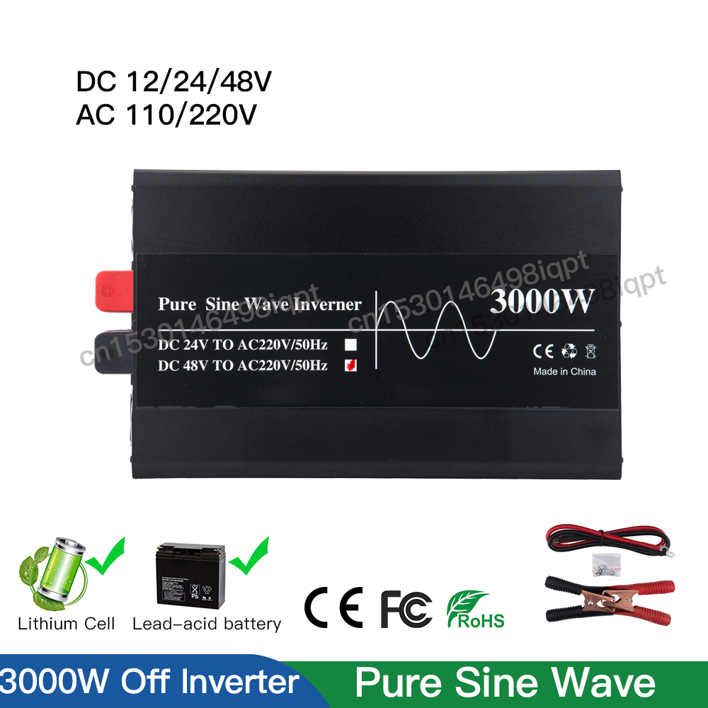 3000W 12V 24V 48V Off Grid Str - Lifepo4 Solar Inverter 24V 3000W recensie en prijs