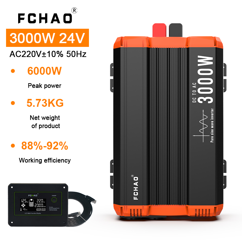 Zuivere sinusgolf off-grid omv - Off Grid Solar Inverter 48V 6000W recensie en prijs