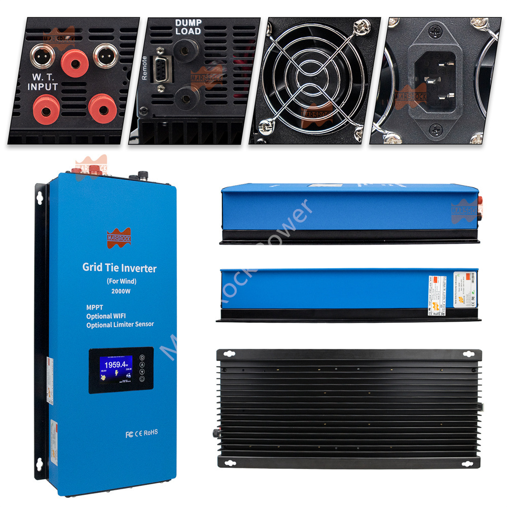 2000W 48V Ac Mppt Windomvormer - Grid Tie Inverter Limiter 2000W recensie en prijs