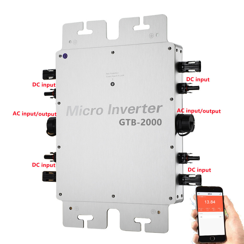 2000W 2400W 2800W Micro-Omvorm - Grid Tie Inverter Limiter 2000W recensie en prijs