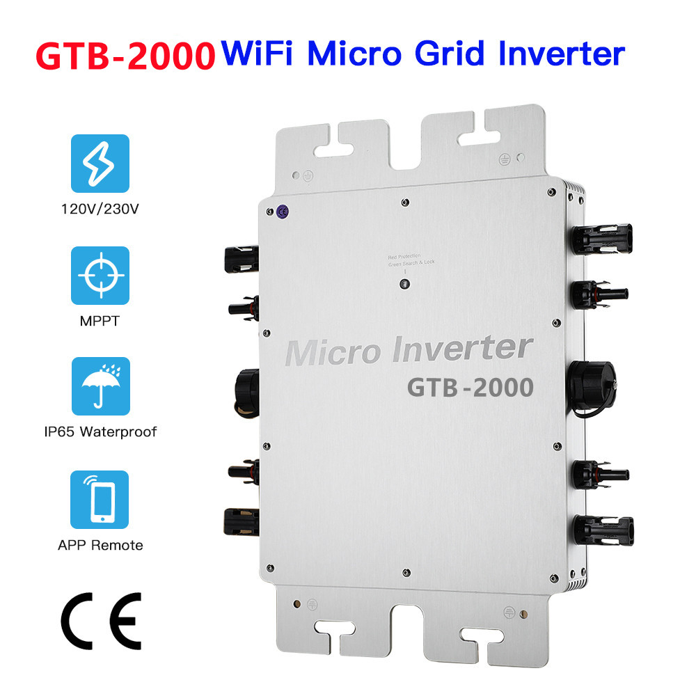 2000W 2400W 2800W Micro-Omvorm - Grid Tie Inverter Limiter 2000W recensie en prijs
