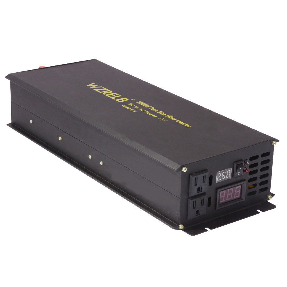 3000W Zonne-energie Omvormer 4 - Inverter Pure Sine Wave 60Hz 120V 3000W recensie en prijs