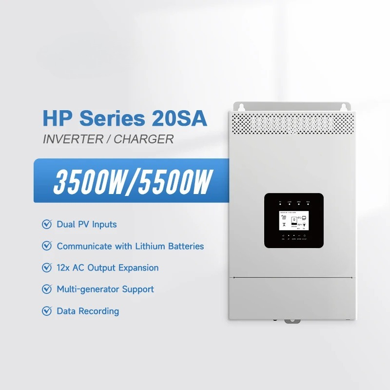 Zuivere Sinus Inverter MPPT So - Hybrid Solar Inverter 5.5Kw Mppt 48V recensie en prijs