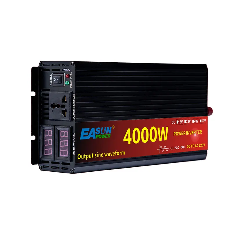 CHKJ Easun 12V 24V 48V DC naar - Pure Sine Wave Inverter 5000W 48V 220V recensie en prijs