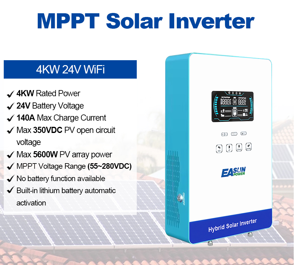 EASUN POWER 4000W 110V Off Gri - Grid Tie Inverter Limiter 2000W recensie en prijs