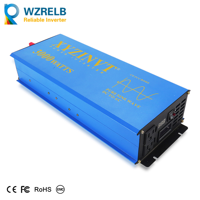 3000W Zonne-energie Omvormer 2 - Inverter Pure Sine Wave 60Hz 120V 3000W recensie en prijs