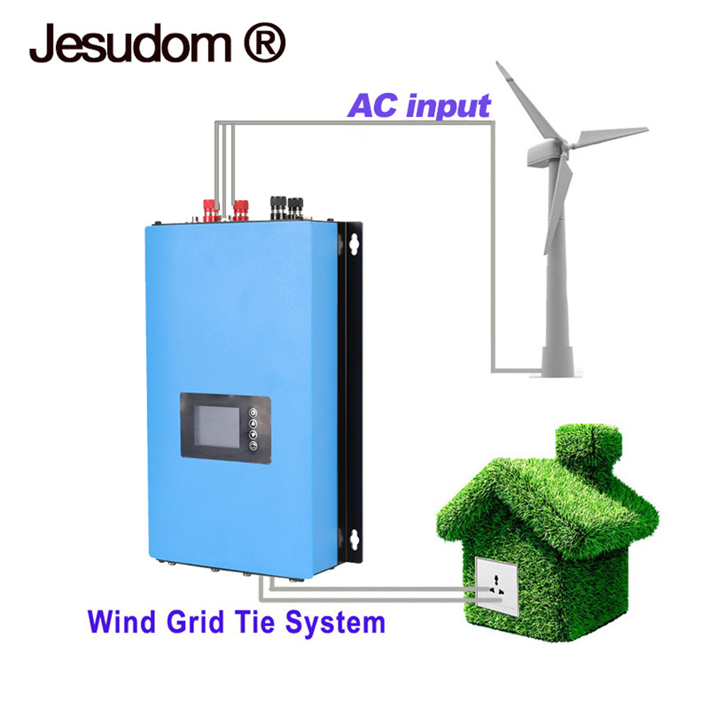 Jesudom Wind 2000W op het net  - Grid Tie Inverter Limiter 2000W recensie en prijs
