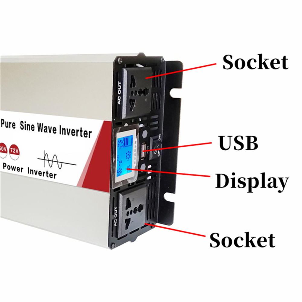 4000 W/5000 W/5500 W/3000 W Zu - Inverter Pure Sine Wave 60Hz 120V 3000W recensie en prijs